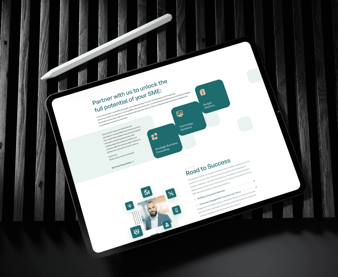 Empowering SMEs with Effective Online Representation