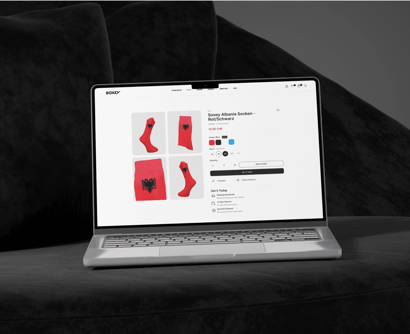 Einfaches, modernes Design und benutzerfreundlich!